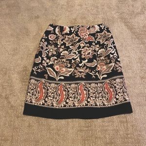 Vintage Floral Skirt